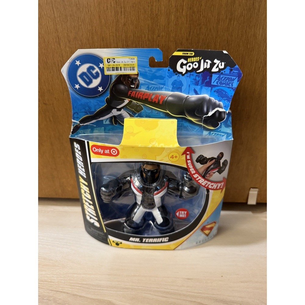 Heroes Of Goo Jit Zu Mr. Terrific DC Super Stretchy Figure Target Exclusive